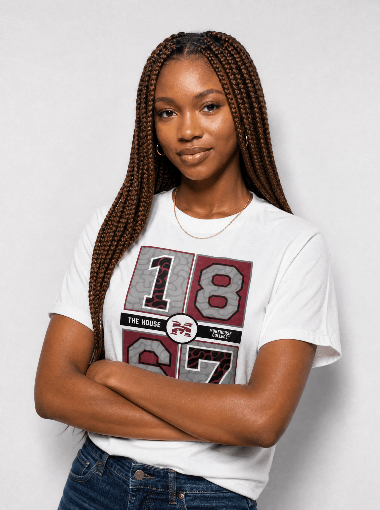 Dungeon Forward - The Yard History - Morehouse College - Concrete Date Tee