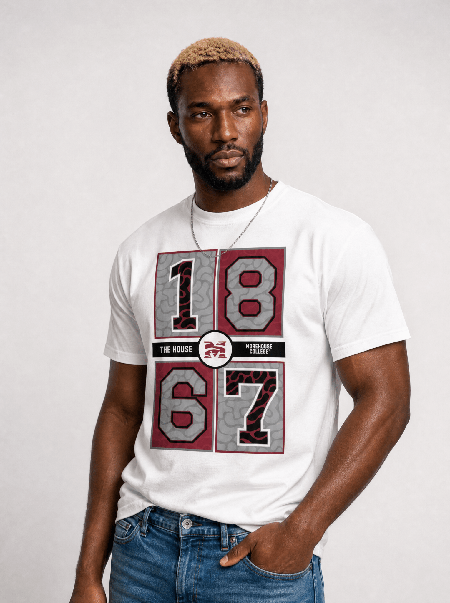 Dungeon Forward - The Yard History - Morehouse College - Concrete Date Tee