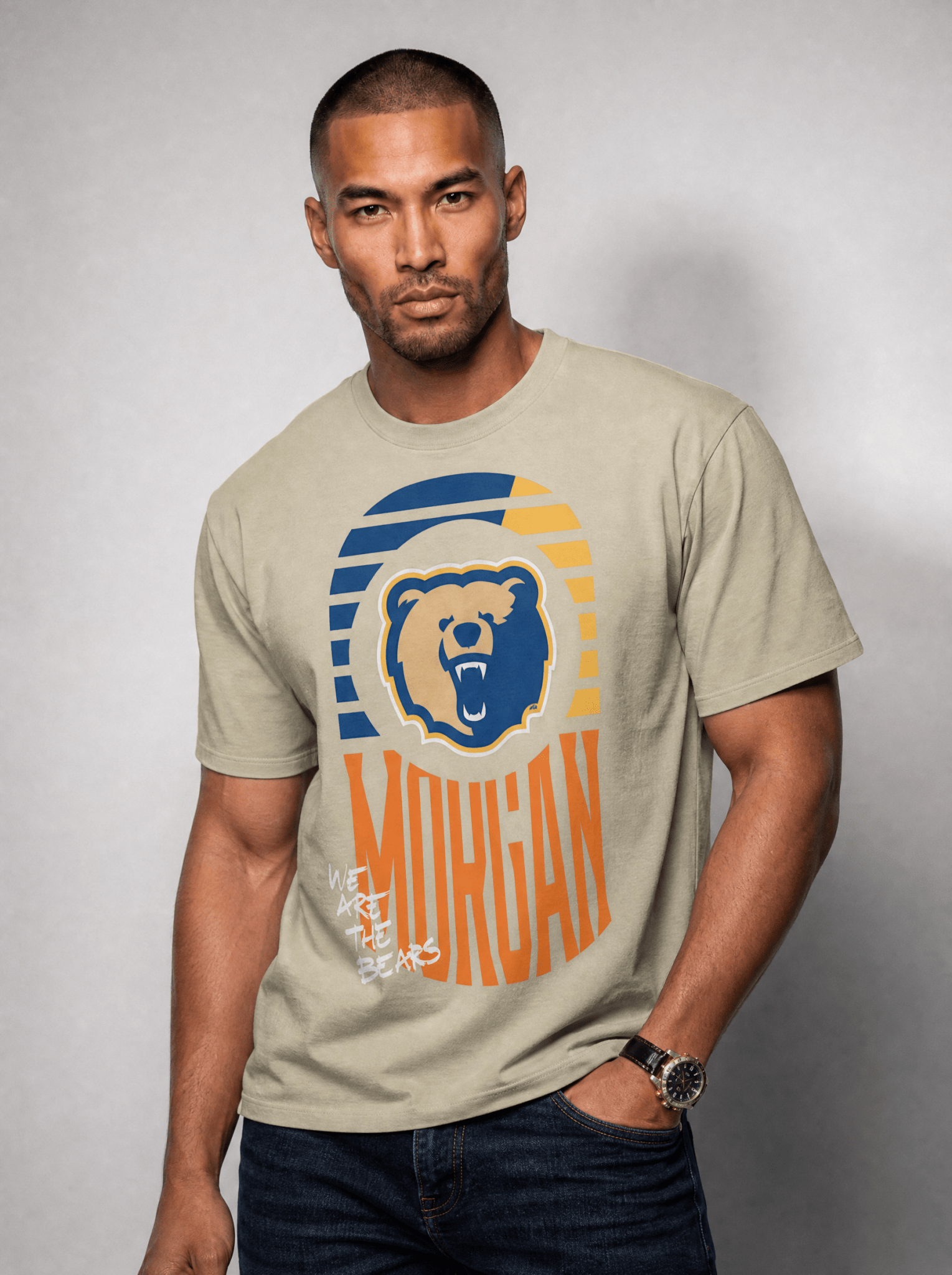 The Yard Essentials - Morgan State University - Bear Pride Tshirt