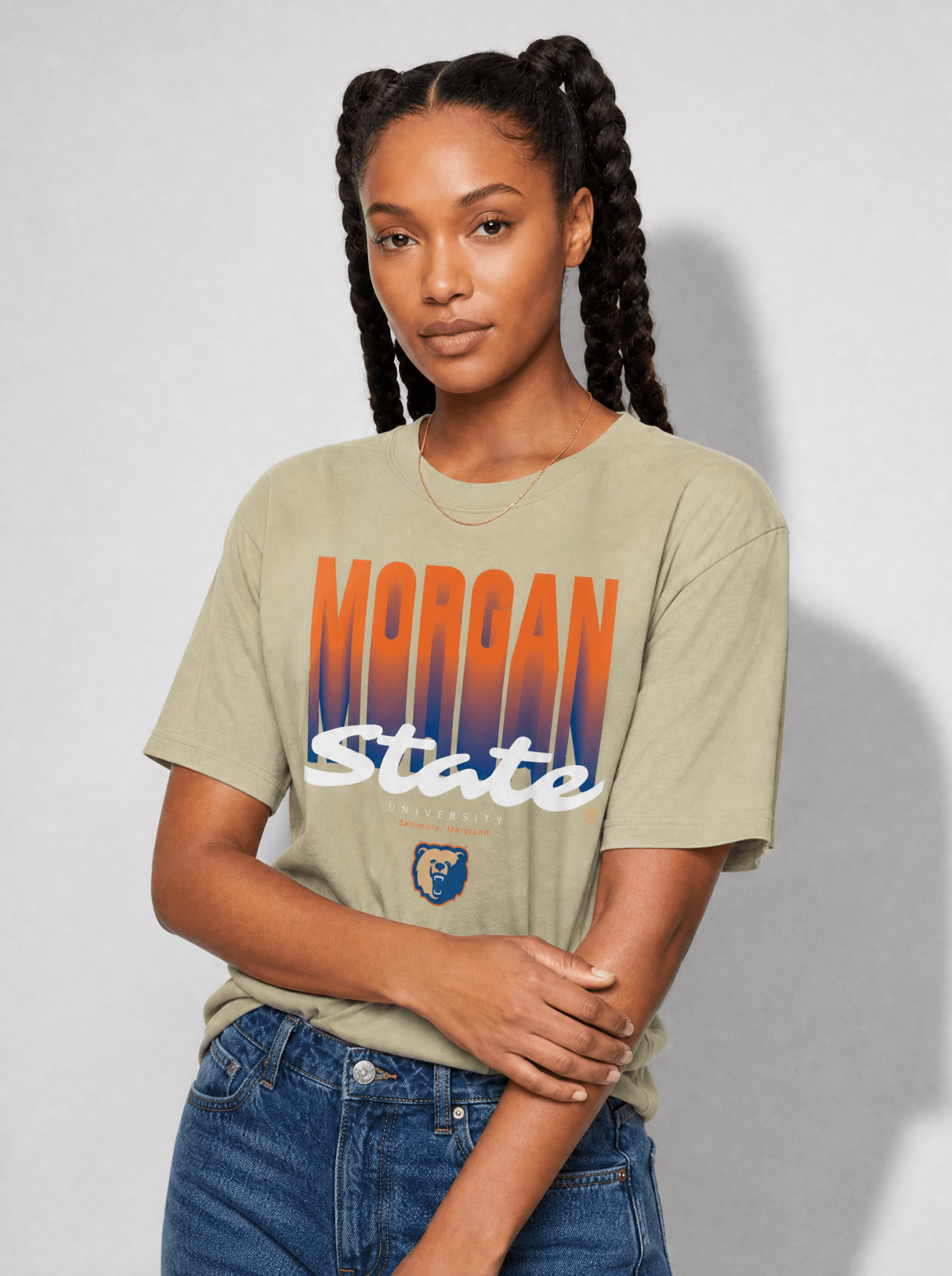 The Yard Essentials - Morgan State University - Morgan Fade Tee