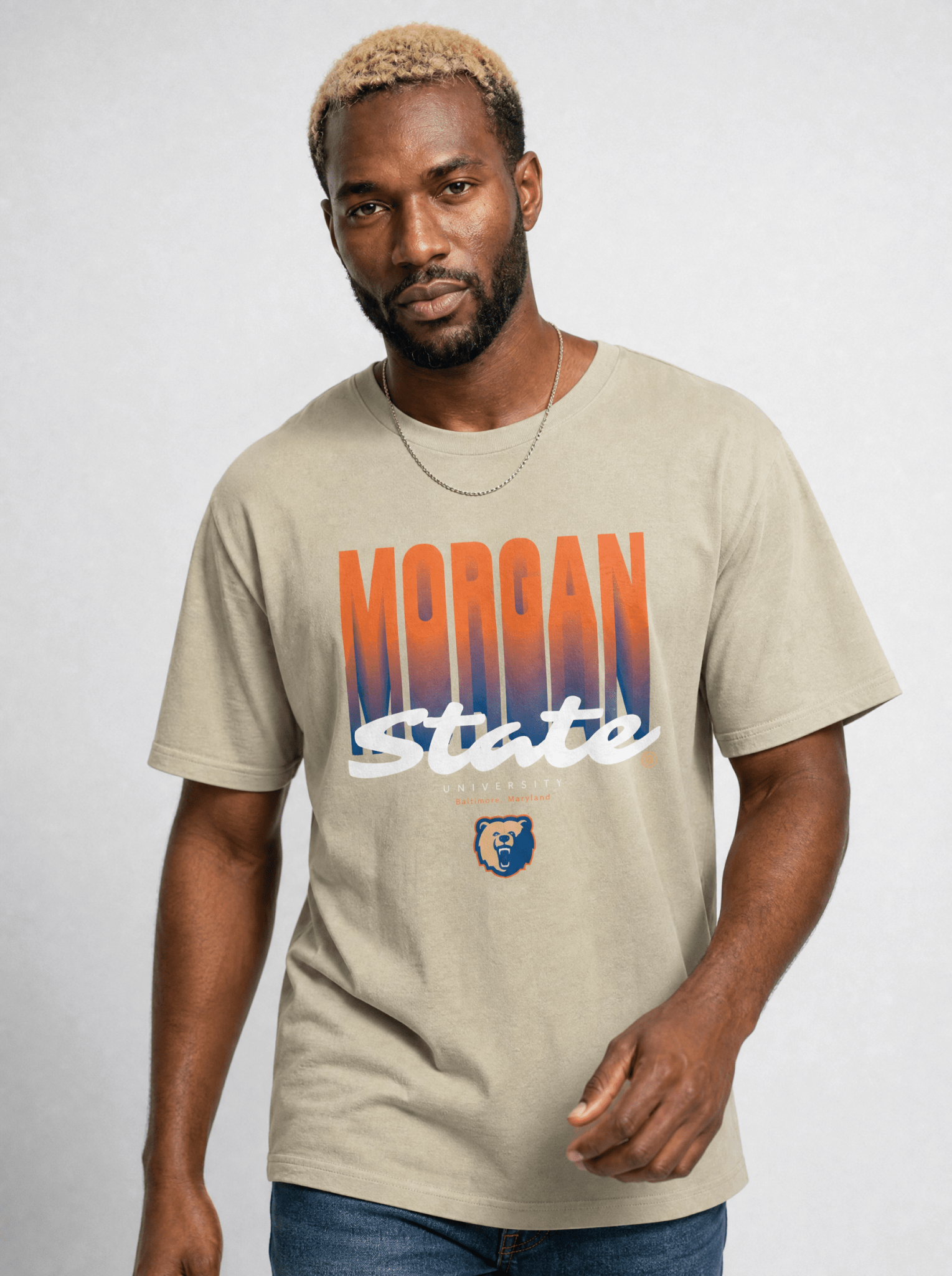 The Yard Essentials - Morgan State University - Morgan Fade Tee