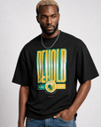 The Yard Essentials - Norfolk State University - Oversize Behold the Green and Gold - Premium Tshirt