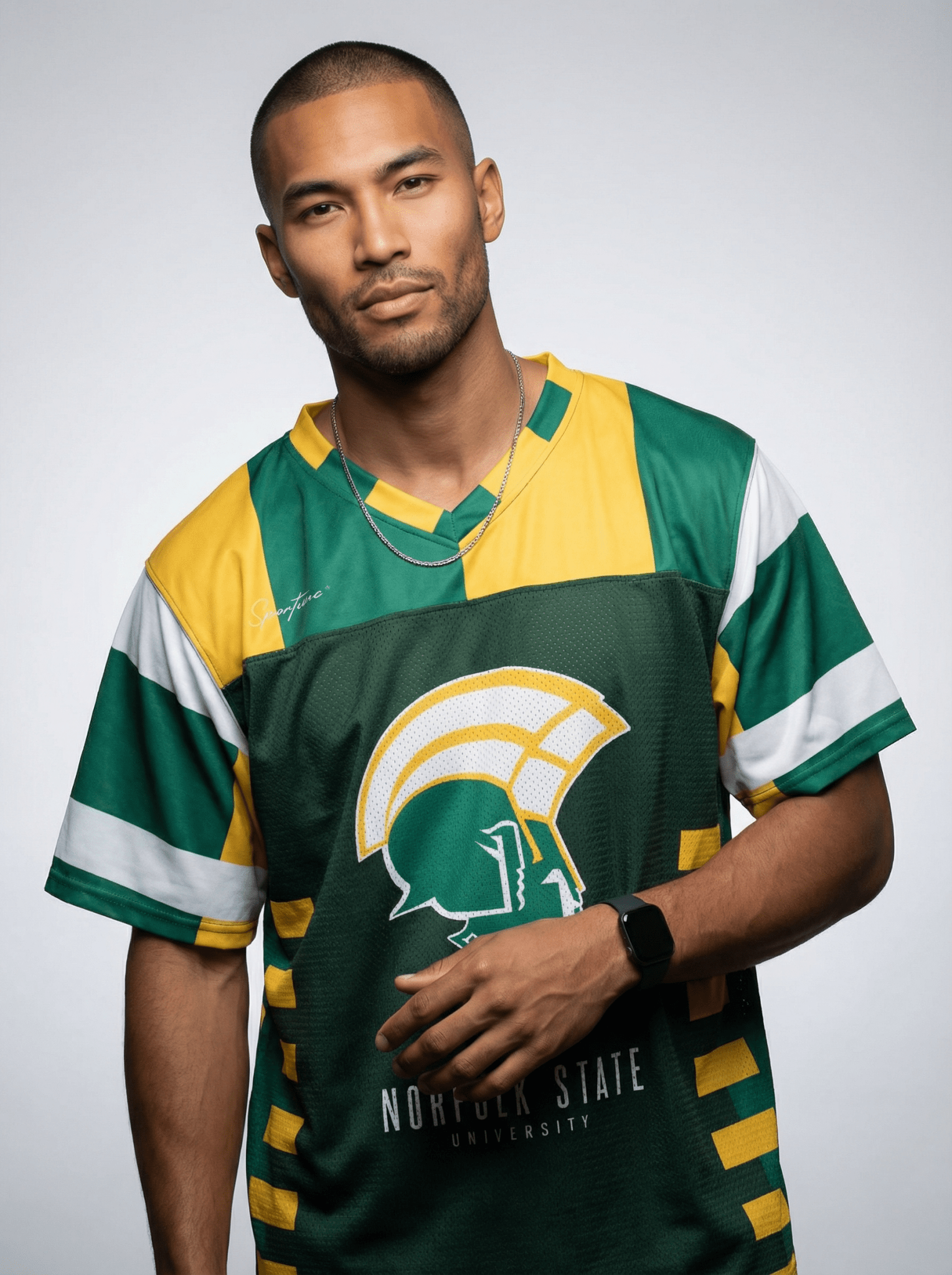 Norfolk State University - Phenom HBCU Box Football Jersey