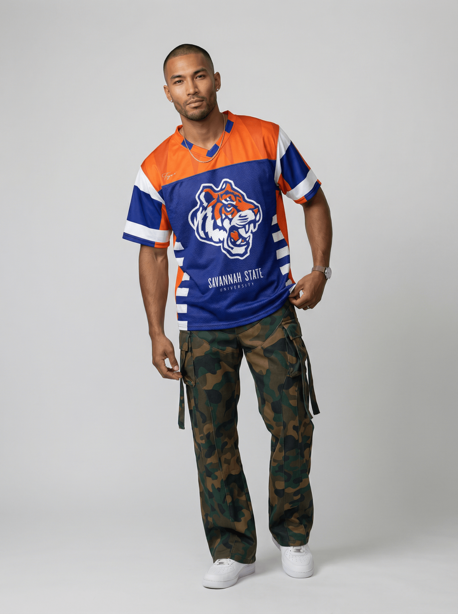 Savannah State University - Phenom HBCU Box Football Jersey