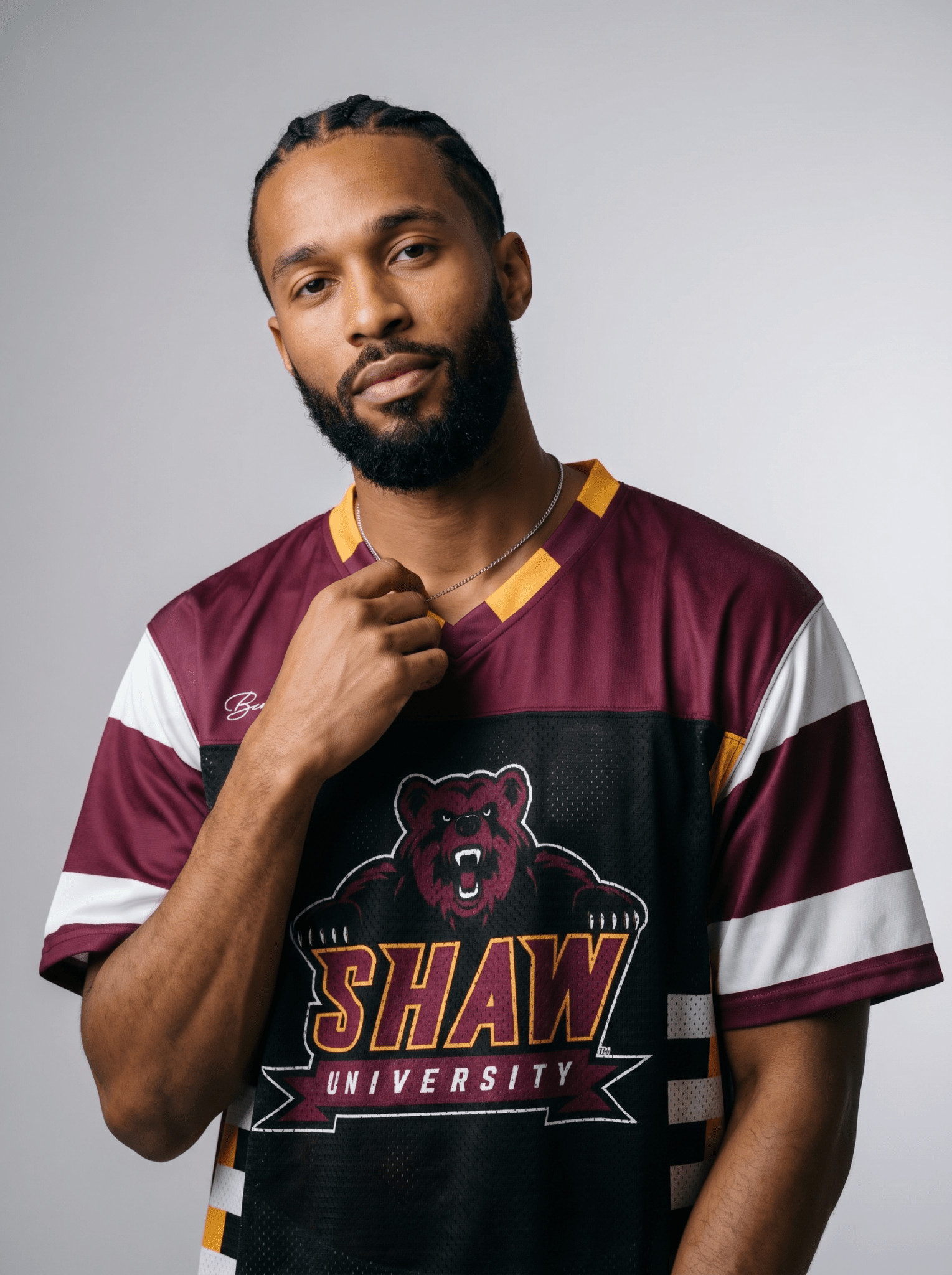 Shaw University - Phenom HBCU Box Football Jersey