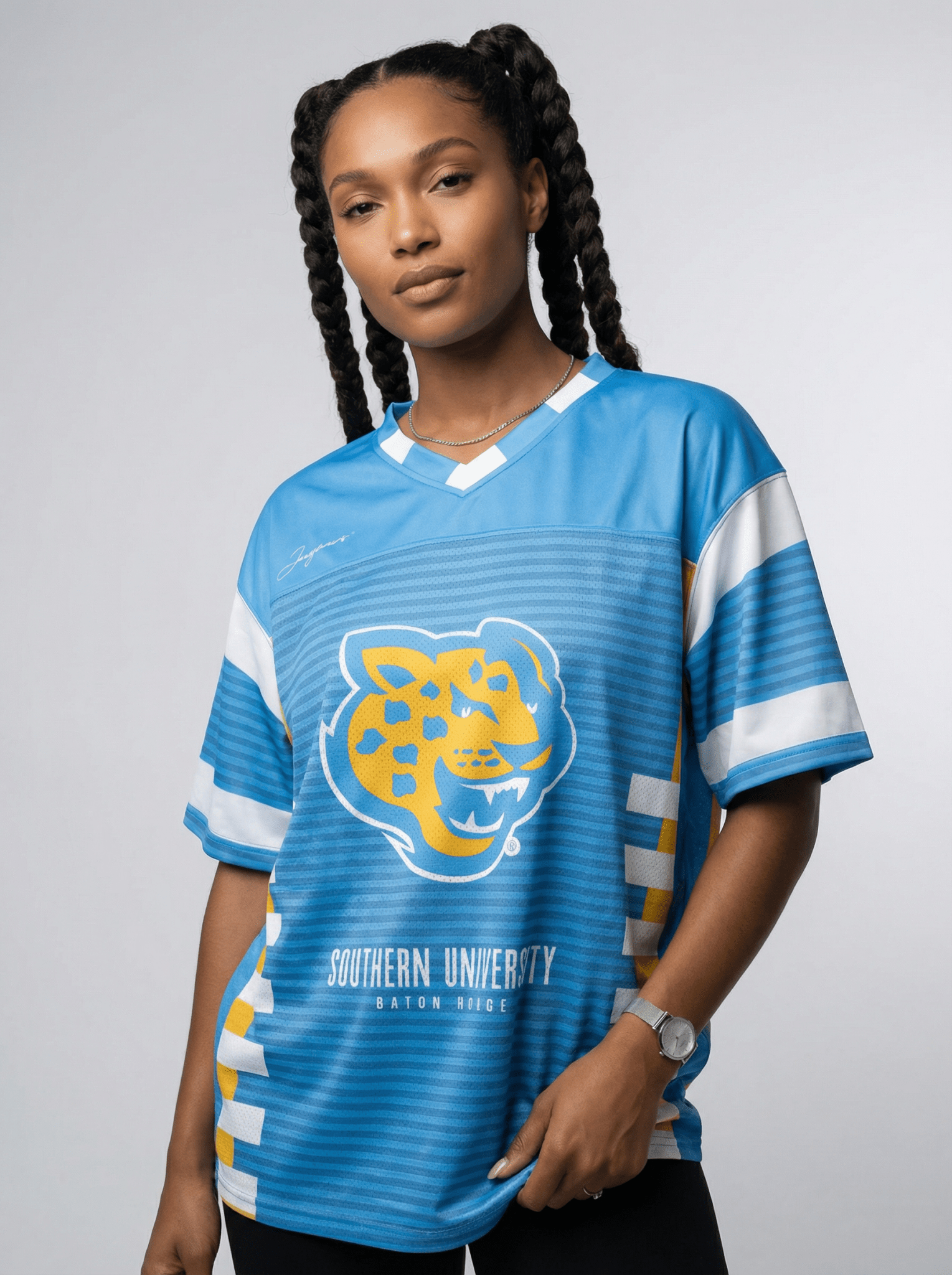 Southern University Baton Rouge - Phenom HBCU Box Football Jersey