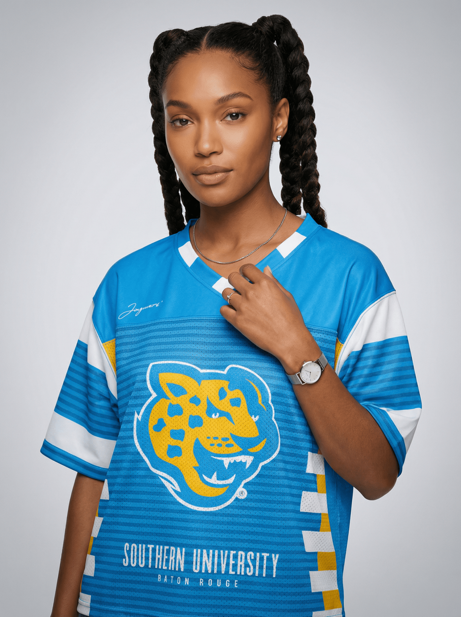 Southern University Baton Rouge - Phenom HBCU Box Football Jersey