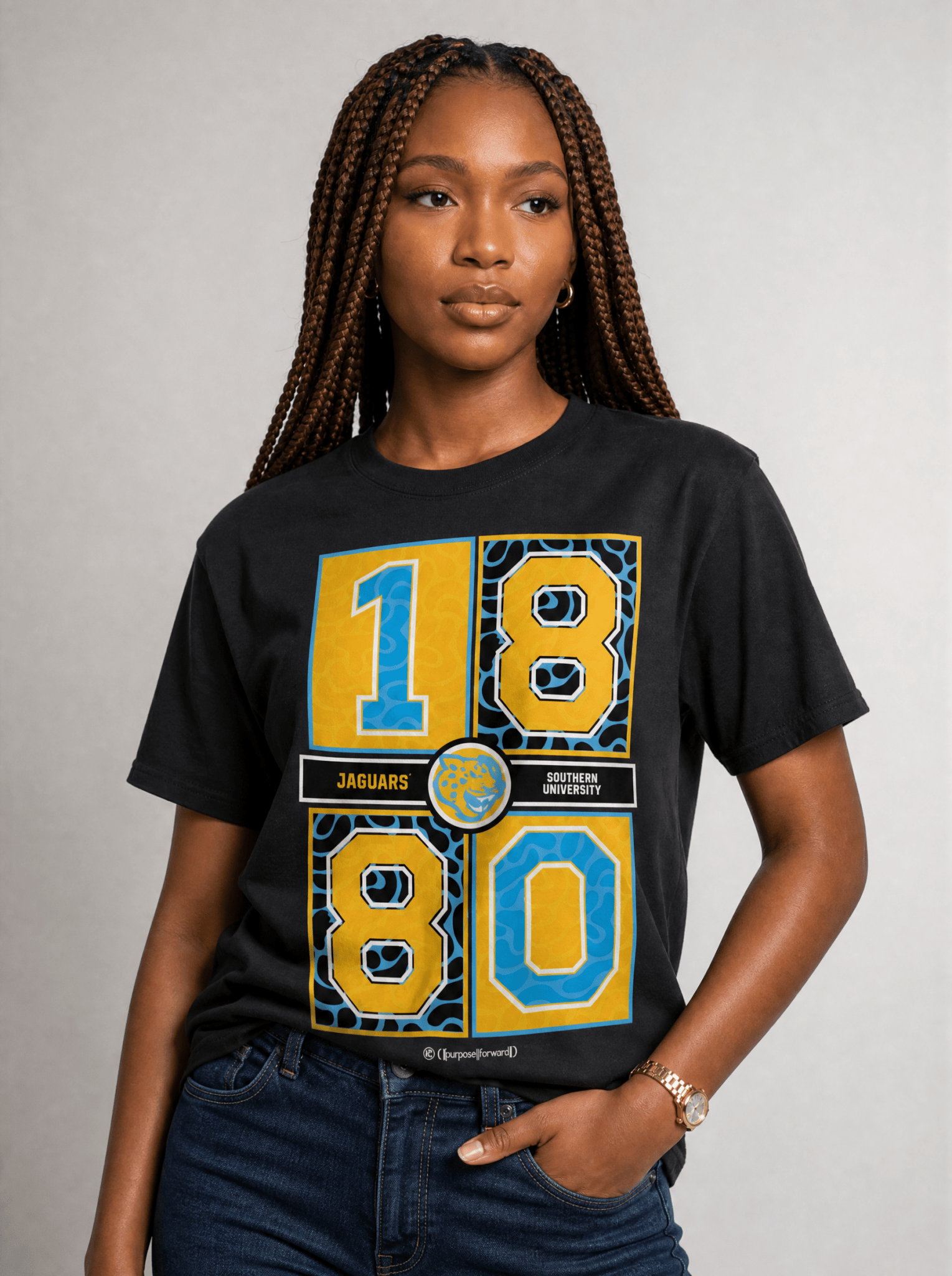 Dungeon Forward - The Yard History - Southern University - Concrete Date Tee