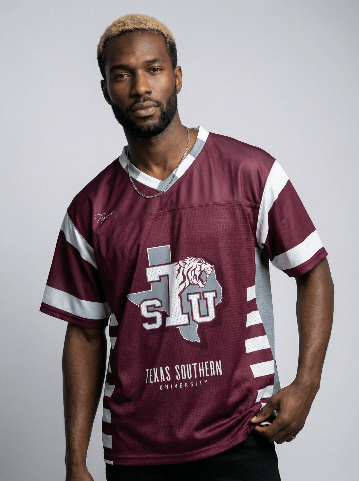 Texas Southern University - Phenom HBCU Box Football Jersey