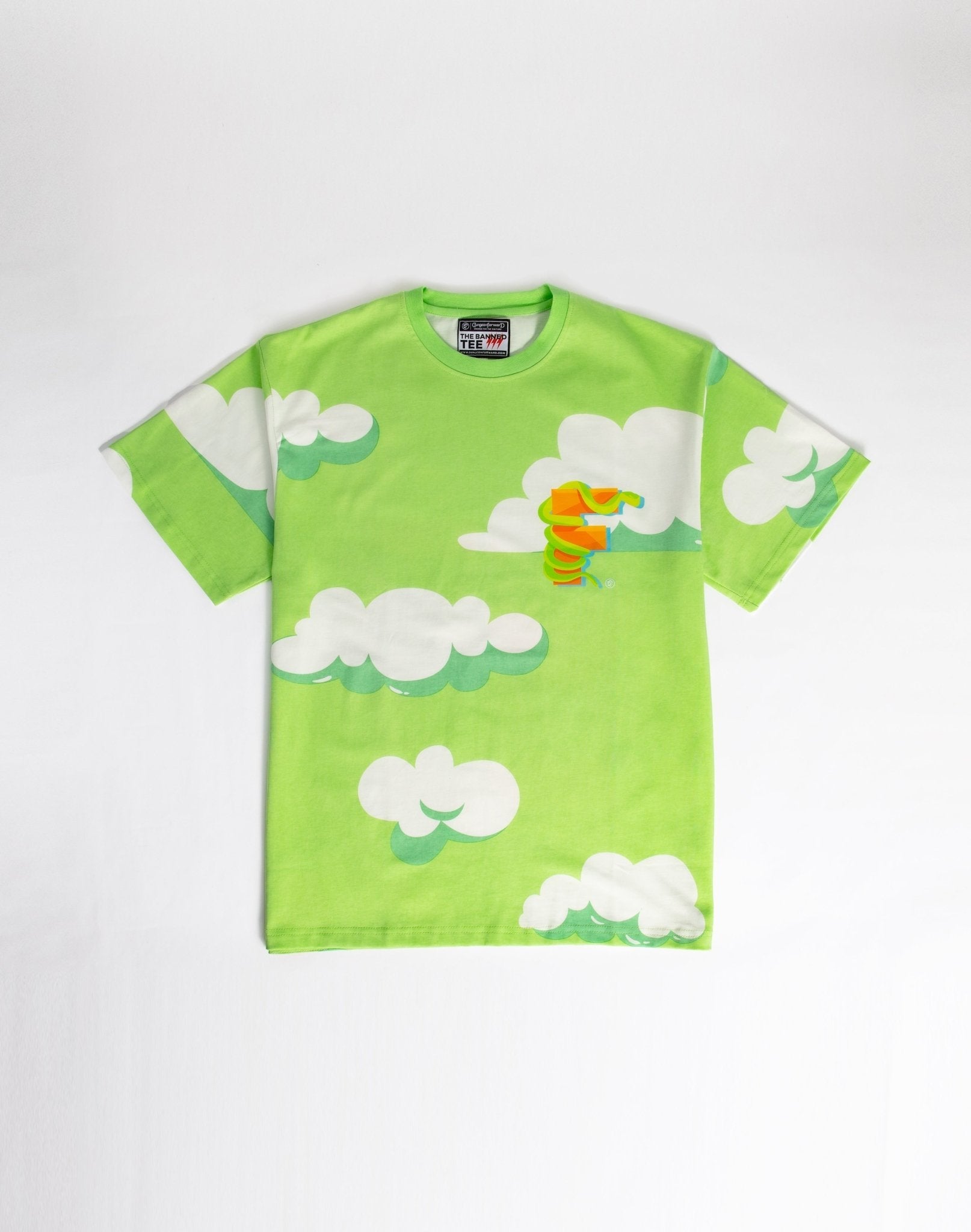 The Banned Tee - In the Clouds - Arctic Green - FAMU Inspired