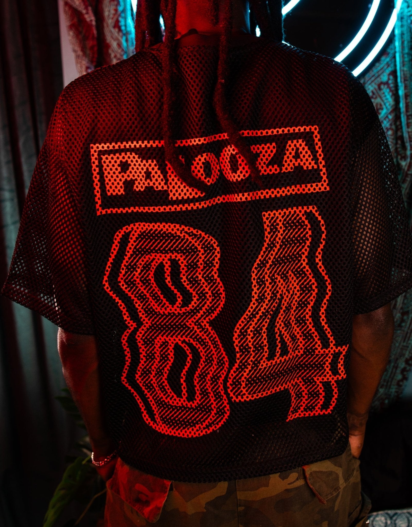 The Palooza Crop Mesh Jersey - Founders 40th Friends and Family Crop