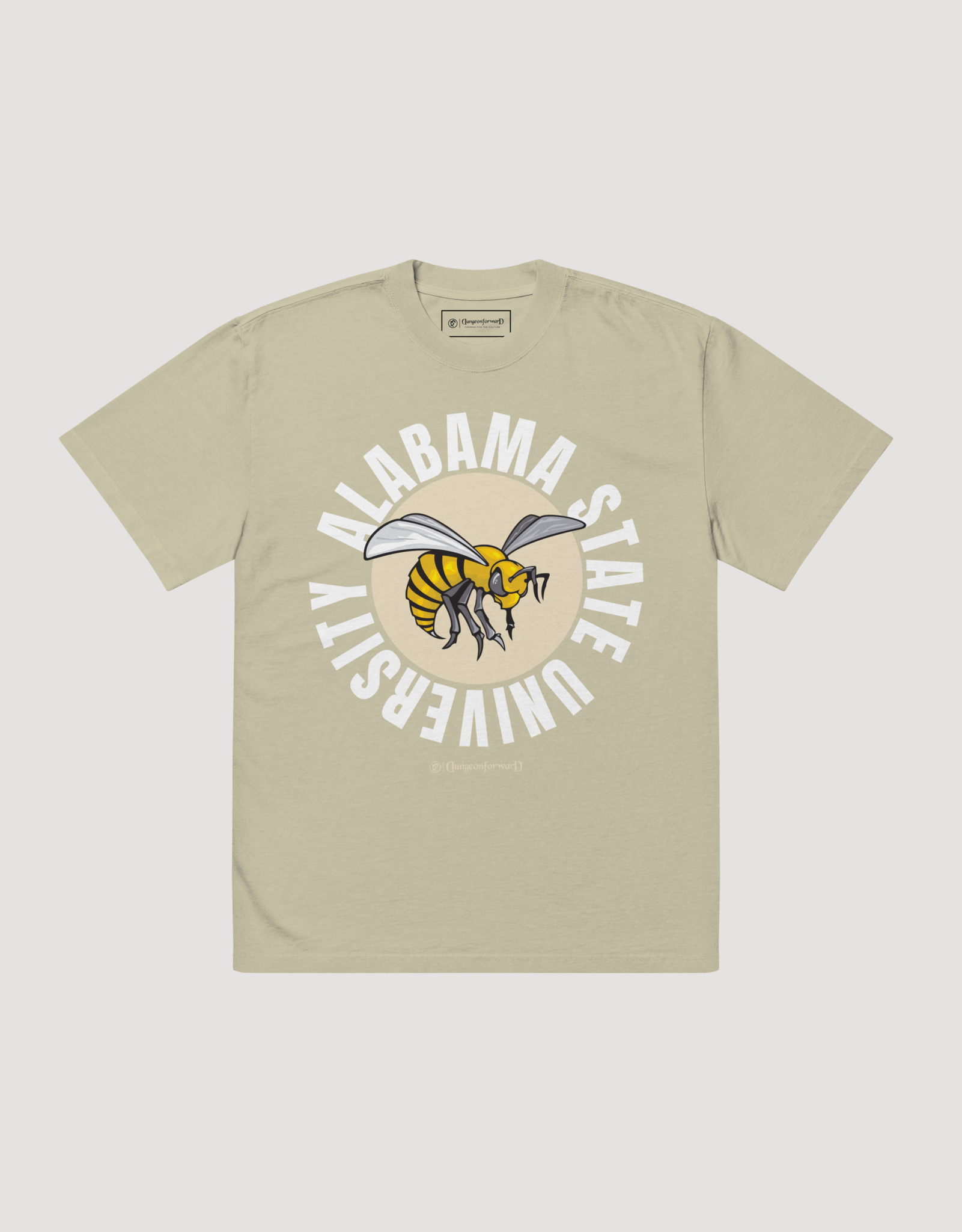 Dungeon Forward - The Yard Essentials - Alabama State University - Full Circle Oversized T-Shirt