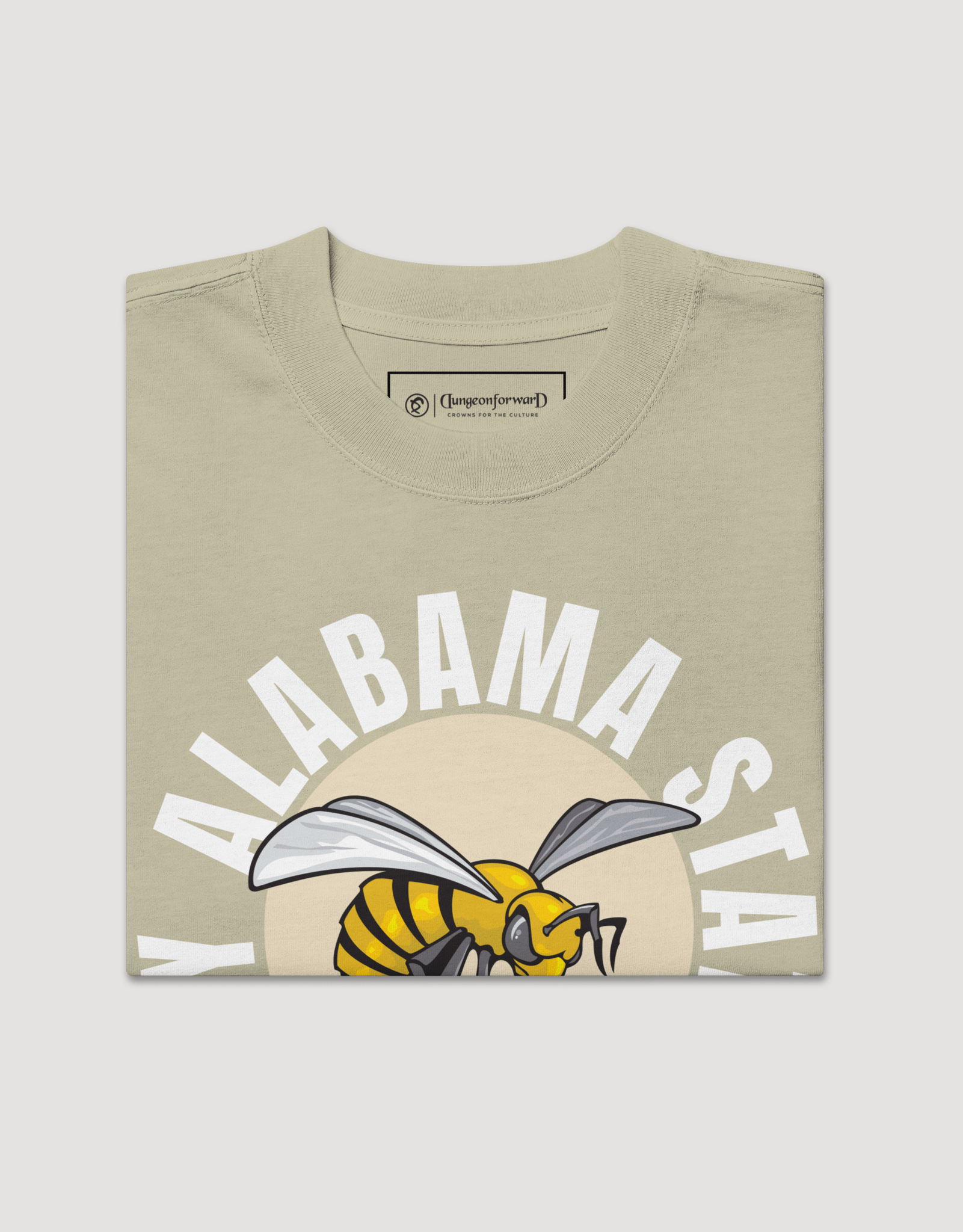 Dungeon Forward - The Yard Essentials - Alabama State University - Full Circle Oversized T-Shirt