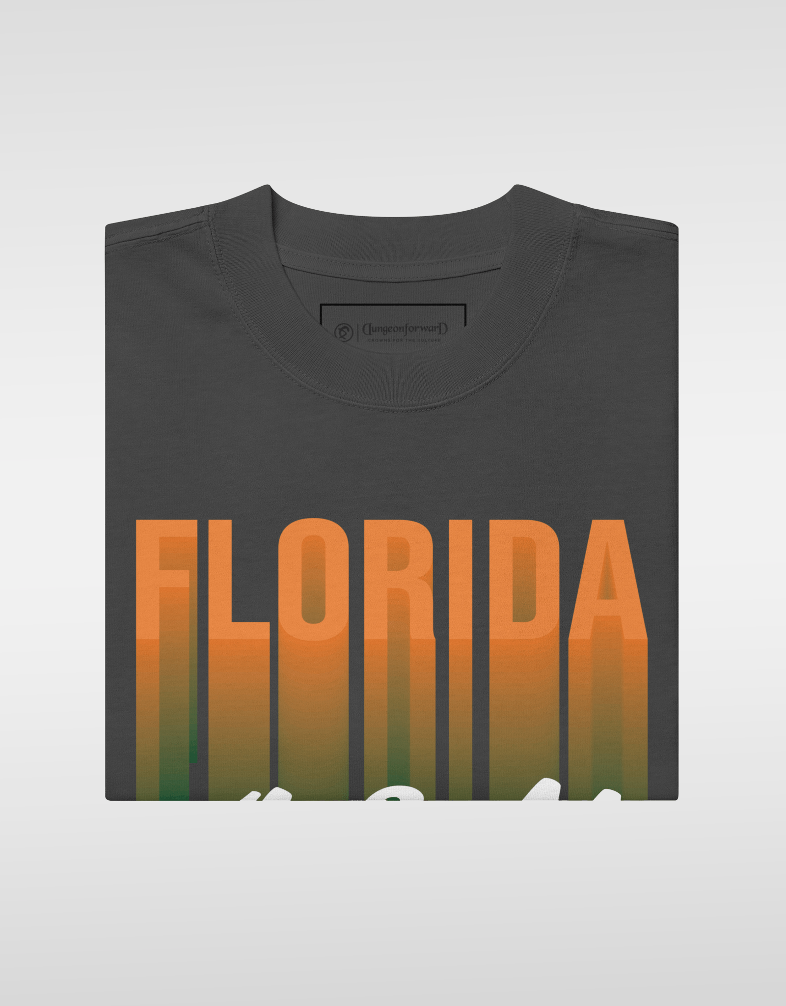 The Yard Essentials - FAMU Fade - Oversized Vintage Wash T-Shirt