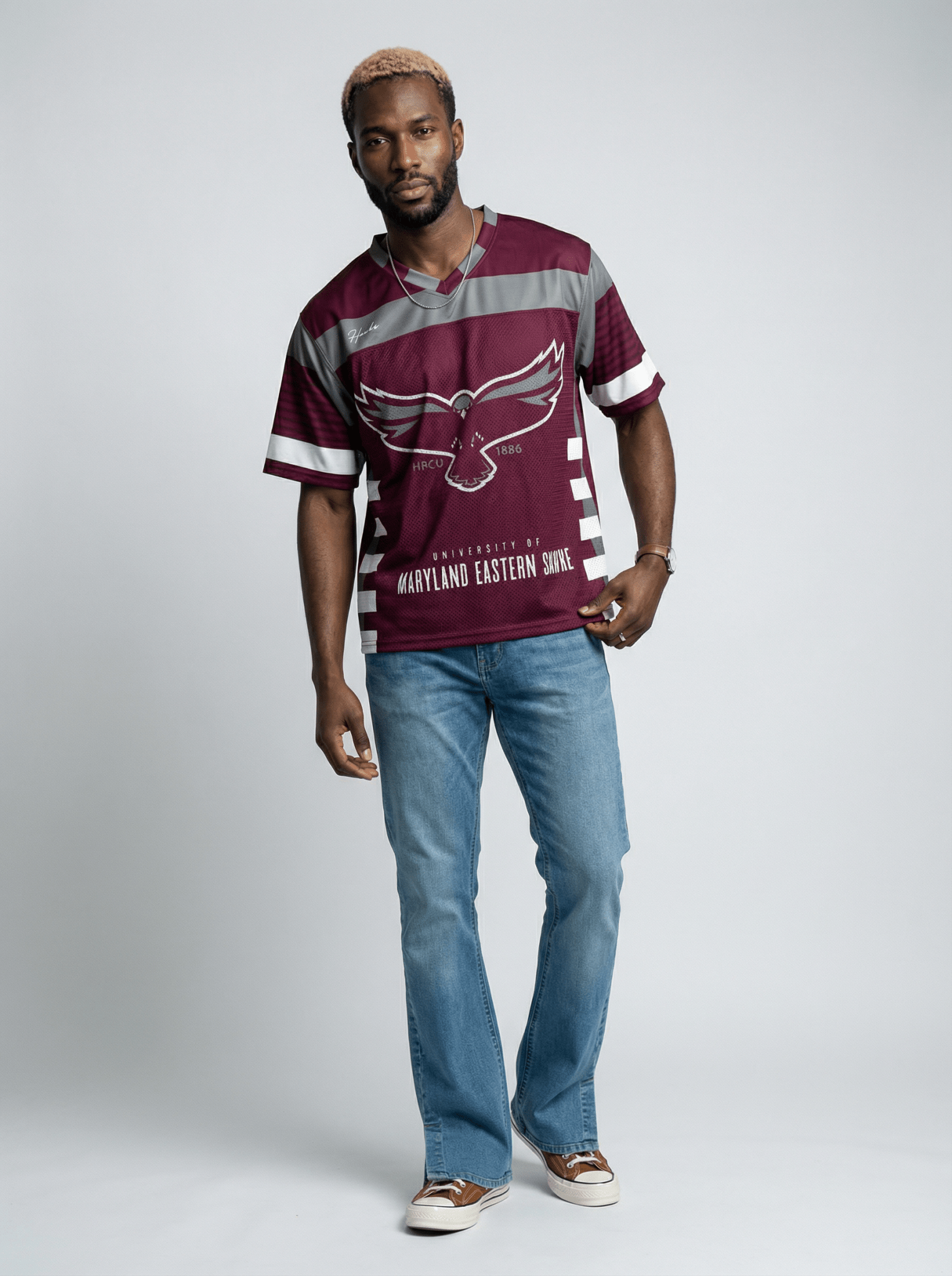 University of Maryland Eastern Shore - Phenom HBCU Box Football Jersey