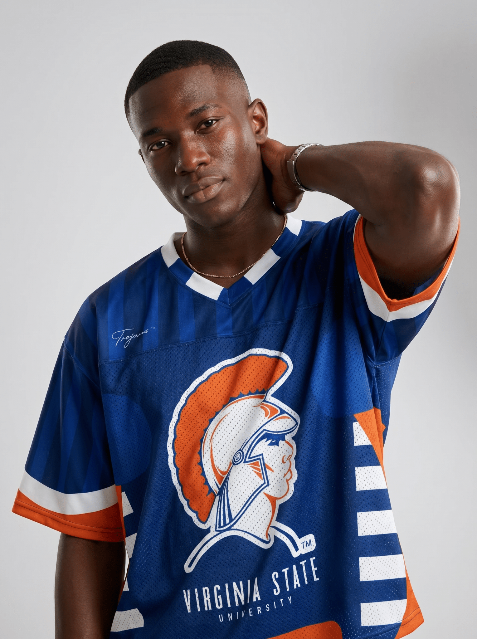 Virginia State University - Phenom HBCU Box Football Jersey
