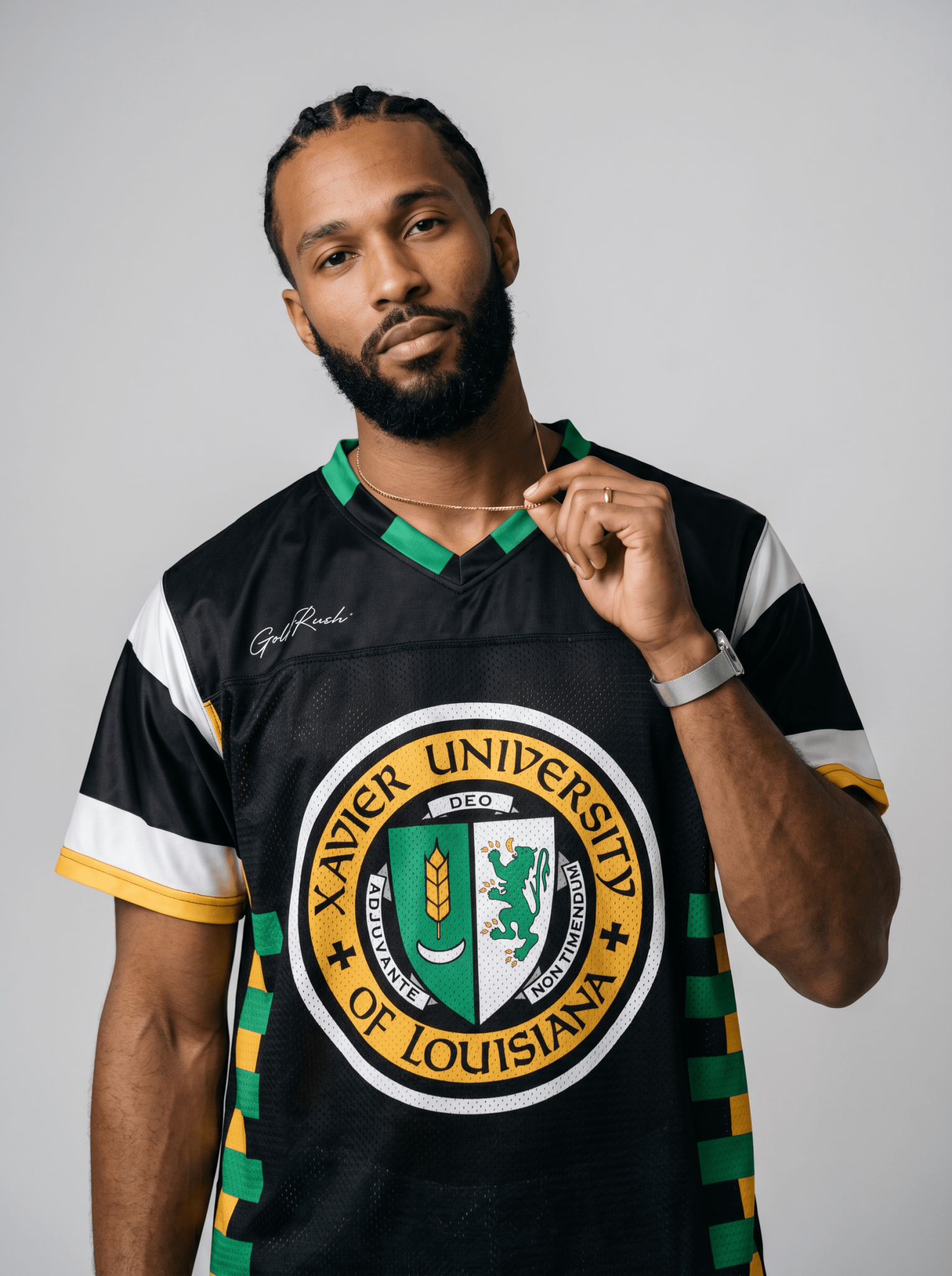 Xavier University of Louisiana - Phenom HBCU Box Football Jersey