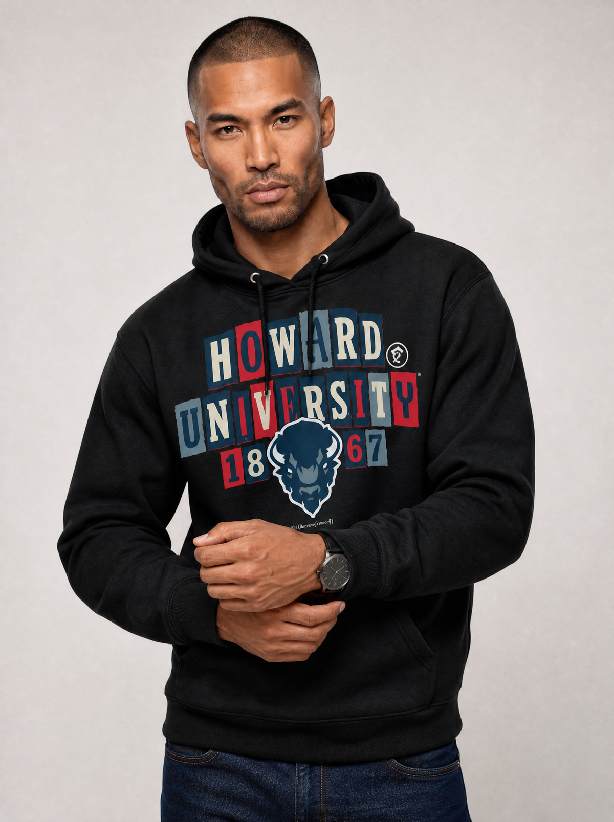 Howard University - Collage Hoodie