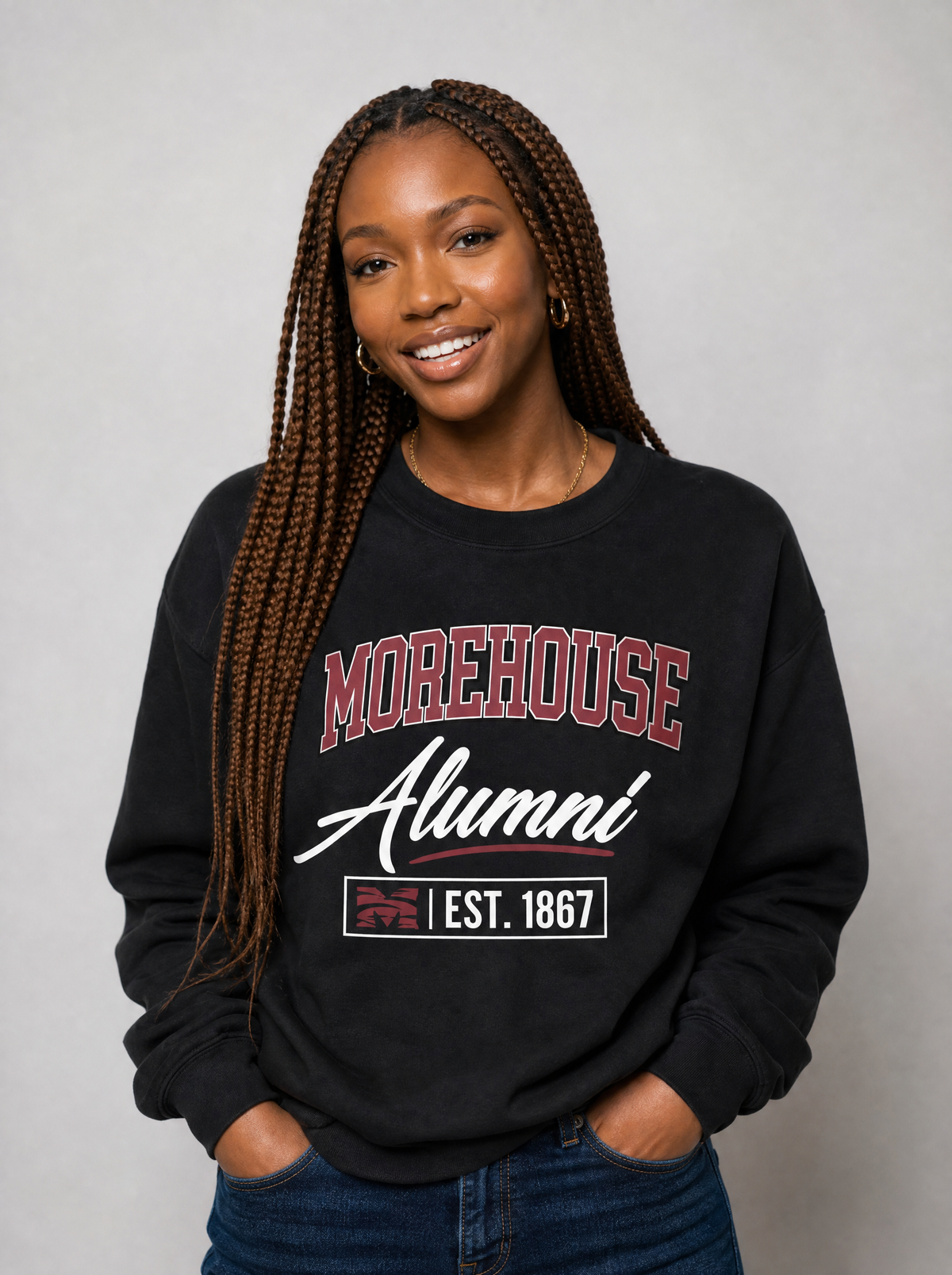 Morehouse College (THE HOUSE) - The Family - Sweatshirt