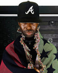 The Red the Black & the Green AmericanFlagRemix™ (Travel & Throw) Blanket