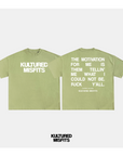 MOTIVATION T-SHIRT / PISTACHIO