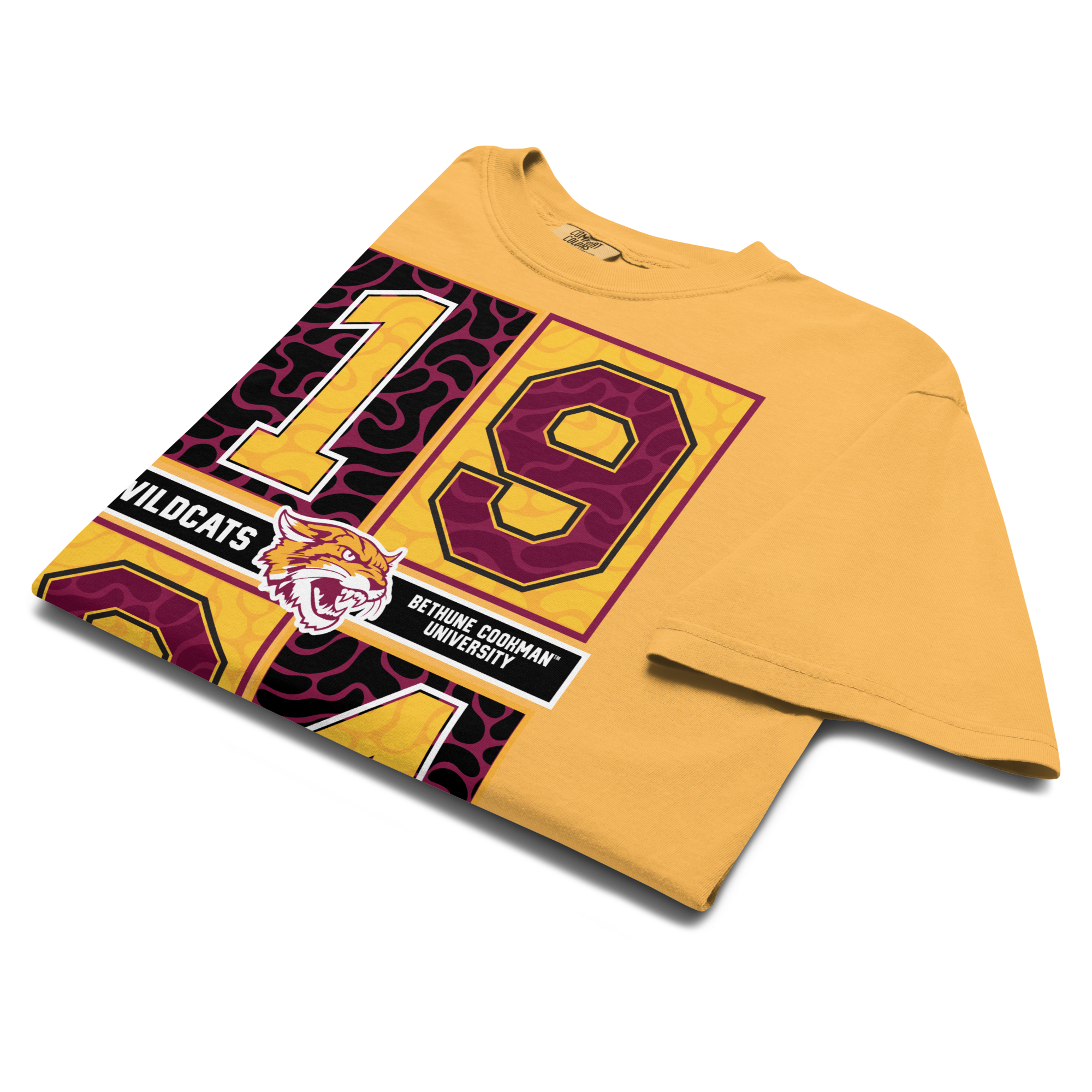 Dungeon Forward - The Yard History - Bethune-Cookman University - Concrete Date Tee
